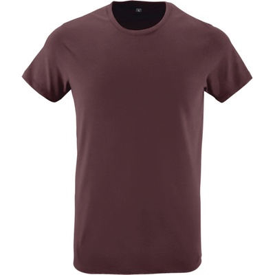 Soľs Regent Fit pánske tričko oxblood