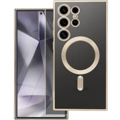 Калъф ELECTRO MAG COVER съвместим с MagSafe за SAMSUNG S25 FE златен (581778)