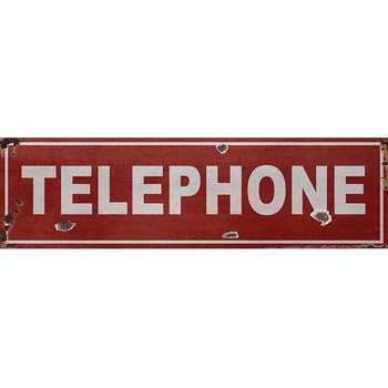 Ceduľa Telephone