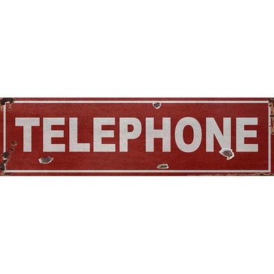 Ceduľa Telephone