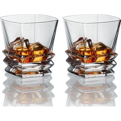 Bohemia Jihlava poháre na whisky Rocky 2 x 310 ml