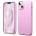 elago Soft Silicone Case - силиконов (TPU) калъф за iPhone 13 (розов)