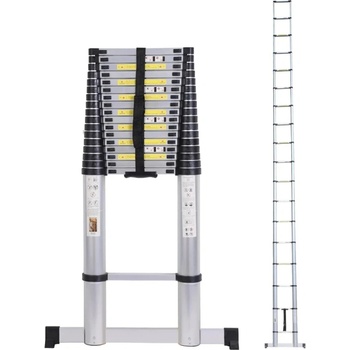 MXM Телескопична стълба - 7 м, алуминий