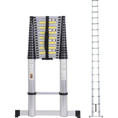 MXM Телескопична стълба - 7 м, алуминий