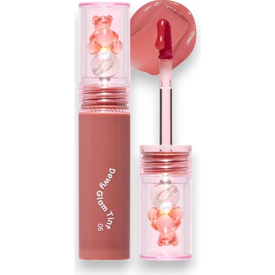 Passion Cat Lesklý tint na pery dawy glam tint 06 nutty bare 4 g