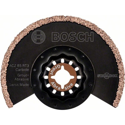 BOSCH Segmentový pílový kotúč s karbidovými zrnami Starlock ACZ 85 RT3 2609256952