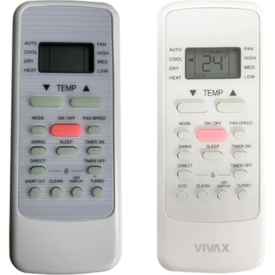 VIVAX acp-12pt35aeh, acp-12ch35aef, acp-09ch25aef, acp-09pt25aef - оригинален дистанционен контрол (acp-12pt35aeh, acp-12ch35aef, acp-09ch25aef, acp-09pt25aef)