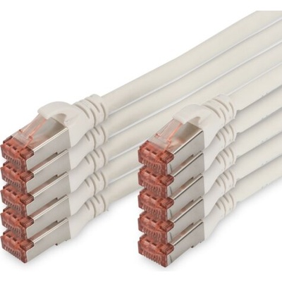 DK-1644-030-WH-10 мрежов кабел Бяла 3 м Cat6 S/FTP (S-STP) (DK-1644-030-WH-10)