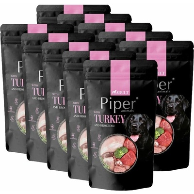 Piper Adult krůtí a brokolice 10 x 150 g