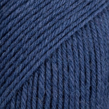 DROPS Design Fabel Uni Colour 107 Blue Плетива прежда (1070107)