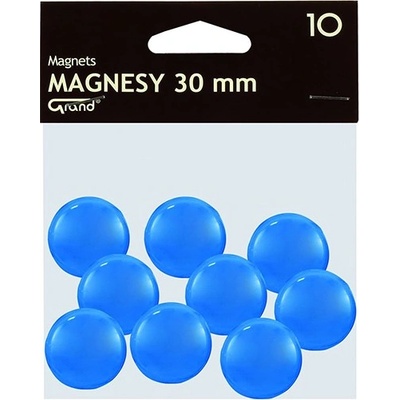 GRAND Магнит за маса GRAND 30 mm син 10 броя 130-1696 (130-1696)