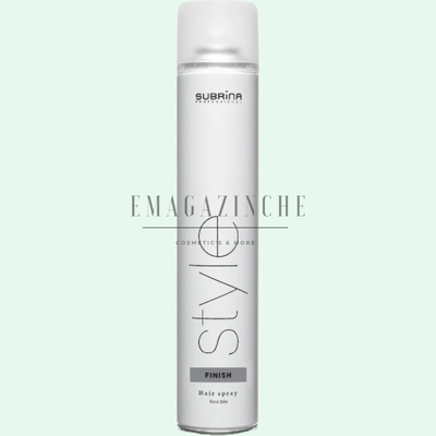 Subrina Professional Лак за коса с естествена фиксация 500 мл. Style Finish Flexible Hair Spray (0961073)