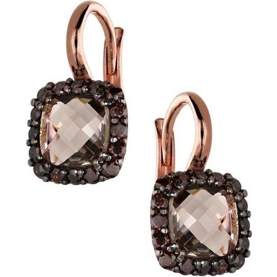 Zlaton náušnice růžové zlato 000792305246