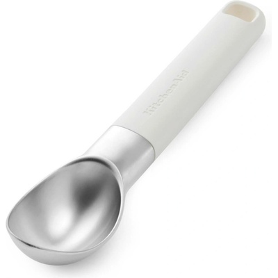 Lžíce na zmrzlinu KitchenAid Classic Collection 21 cm bílá KHA117OHPNG