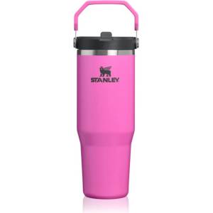 STANLEY Quencher H2. O FlowState Tumbler неръждаема термочаша със сламка средни Hot Pink