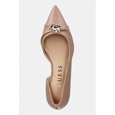 Guess обувки с ток YADINA (FLTYDI.ELE08.BEIGE)