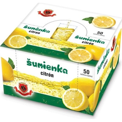 HERBEX Šumienka CITRÓN vrecúška po šumivý nápoj v prášku s príchuťou 50 ks 10 g