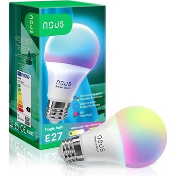 Nous P3, WiFi RGB žiarovka NOUS-P3-1-1545