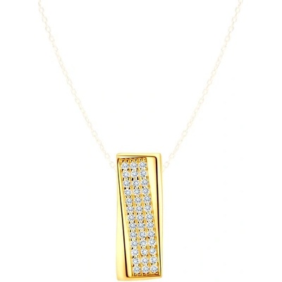 Savicki pozlacené stříbro zirkony SAVZ0785C G
