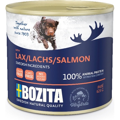 Bozita Adult Paté s lososom 12 x 625 g