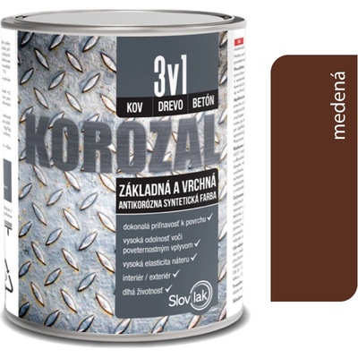 Korozal 3v1 2,5 l medená