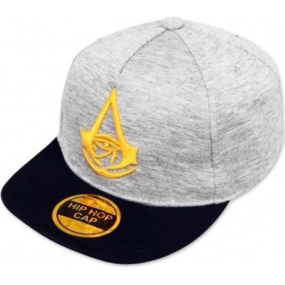 Setino snapback Hip Hop Assassin's Creed Origins šedo / čierna