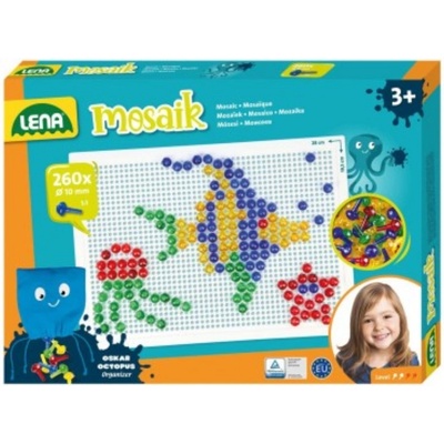 Lena Mozaika klobouček 1 cm krystal 260 ks