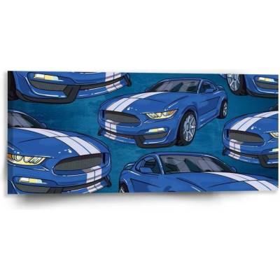 Sablio Obraz Mustang Pattern - 110x50 cm