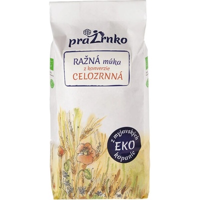 Prazrnko Ražná múka celozrnná z konverzie 0,9 kg