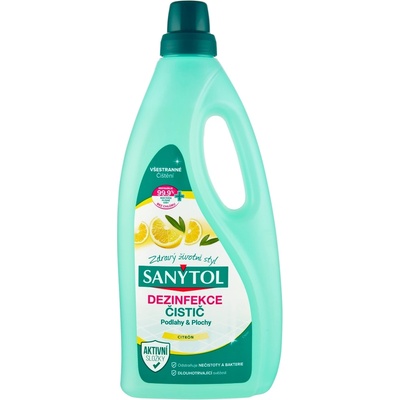 AC MARCA Sanytol Дезинфектант за подове и повърхности 1л Лимон