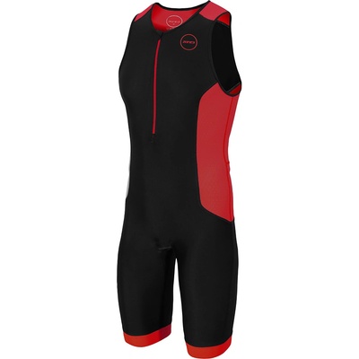 Zone3 Ltd Men's Aquaflo Plus Trisuit BLACK/GREY/RED