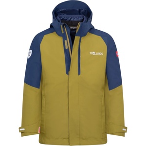TROLLKIDS Детско 3-в-1 яке Trollkids Kid's Skanden 3in1 Jacket 3-in-1 jacket - Spruce Green / Navy - размер 164 (EU) (703-2832-0920)