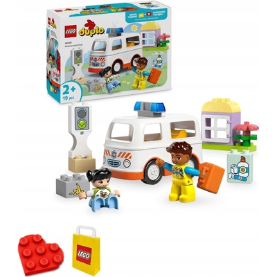 LEGO® DUPLO® 10447 Sanitka a řidič – Hledejceny.cz
