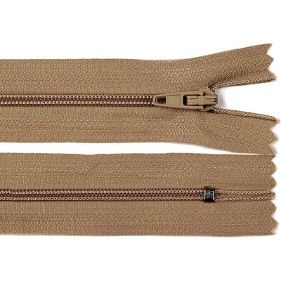 Prima-obchod Spirálový zip No 3 délka 12 cm autolock, barva 294 béžová