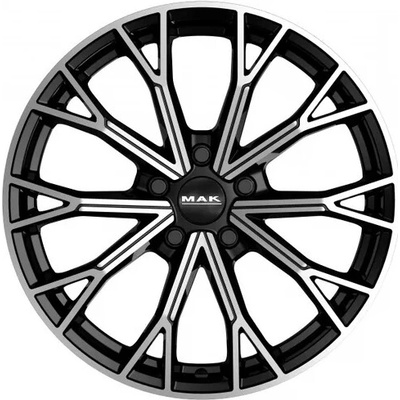 MAK ASPHALT 8X19 5X114.3 ET40 black polished
