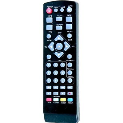 GENERAL AKAI DVB-T2 STB-2380 - съвместимо дистанционно управление на марката General (DVB-T2 STB-2380)