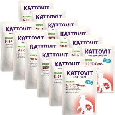 Kattovit Niere / Renal ledviny s krůtím masem 12 x 85 g