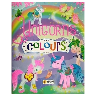 Unicorns - colours - lila