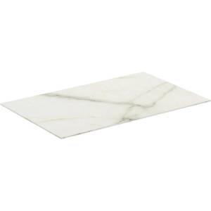 Ideal Standard Керамичен плот за мивка Ideal Standard Atelier Conca 80 см, бяло мраморно покритие (T3970DH)