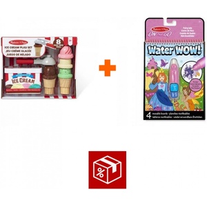  ПРОМОЦИЯ: Комплект за сладоледени топки Melissa & Doug + Water WOW оцветяване с вода приказки БЕЗПЛАТНО (AS_6074871_6074889)