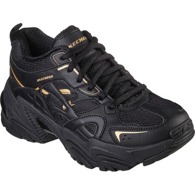 Skechers Маратонки Skechers Women's Staminav2 Casual Low-Top Trainers - Black/Black