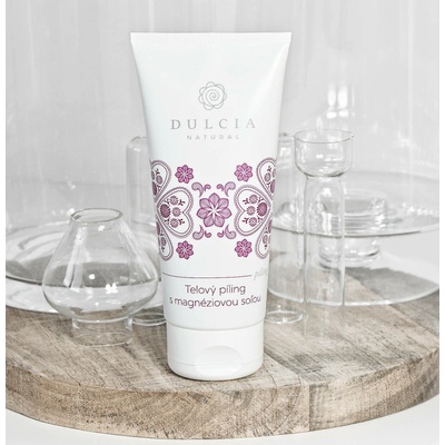 Dulcia Natural telový peeling s magneziovou soľou 175 ml