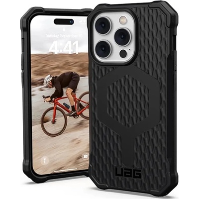 Urban Armor Gear Калъф UAG - Essential MagSafe, iPhone 14 Pro, черен (114091114040)