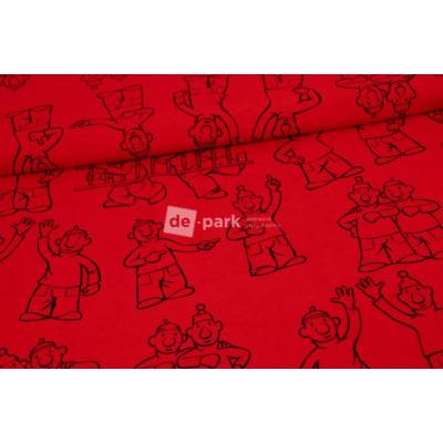 de-park Úplet - Pat a Mat - červenočerná
