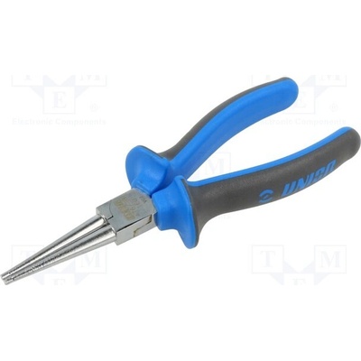 UNIOR 607881 Kleště; kulaté,prodloužené; 160mm; 476/1BI