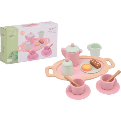 Jouéco Dřevěný čajový set 36m+