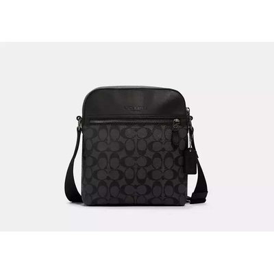 COACH pánská taška přes rameno crossbody Houston šedá