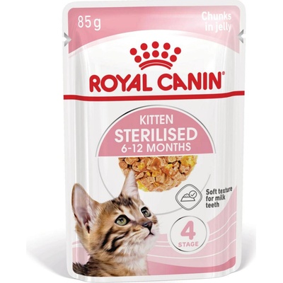 Royal Canin Sterilised Kitten Jelly 85 g