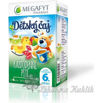 Megafyt Dětský čaj Každodenní pití 20x2g