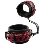 X Fun Луксозни белезници "luxury fetish red